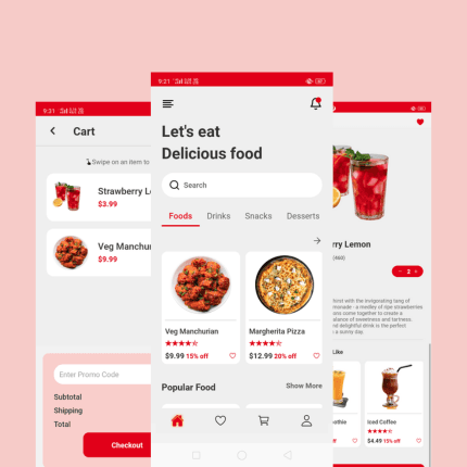 FoodHolic - Food Delivery Mobile App